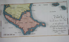 1819 RARE ORIGINAL MAP ARGENTINA CHILE PATAGONIA Tierra del Fuego