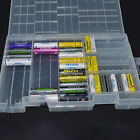 Super volume Plastic Battery Storage Box for placed 100pcs AAA AA Battery Hol Wt