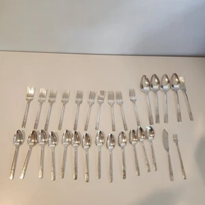 Lote Mixto 30 Piezas Platería Prestige Plate Grenoble Patrón 1930 Art Deco - Imagen 1 de 8