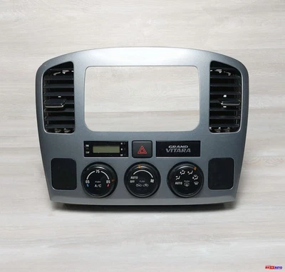 2003-2006 SUZUKI GRAND VITARA CENTER DASH RADIO CLIMATE CONTROL BEZEL PANEL OEM - Image 1 of 4