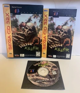 Corpse Killer (Sega 32X CD) CIB w/ Reg Card - Imagen 1 de 6
