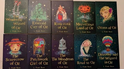 The Wizard of Oz by Frank L Baum 10 paperback Books Foto 1 de 2