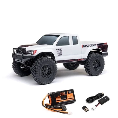 Axial SCX24 Base Camp 4X4 RTR Brushed Rock Crawler Battery & Charger - Image 1 of 3
