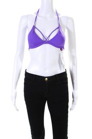 L'Agent by Agent Provocateur Womens Avril Bikini Top Purple Size Extra Small