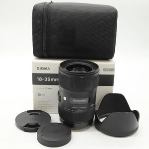 Sigma Lens 18-35mm F1.8 DC HSM Canon EF-S Mount Working - Picture 1 of 6