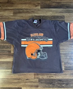 Vintage Team Rated Cleveland Browns Herren Large Kurzarm Tee T-Shirt - Bild 1 von 12