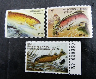 nystamps US Wisconsin Duck Stamp Mint OG NH / LH         N28x2590 - Image 1 of 2