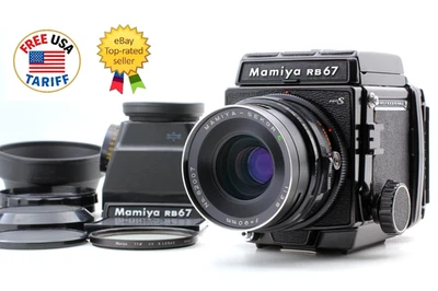 w/CDS искатель [N новый +] Mamiya RB67 Pro S пленочная камера C 90 мм f3.8 объектив от JPN - Изображение 1 из 4
