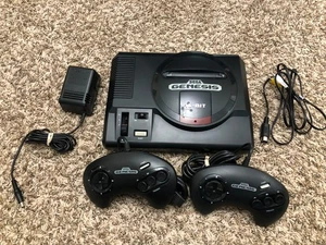 Consola original SEGA GENESIS MK-1601 sistema primer modelo y controladores OEM limpios6 - Imagen 1 de 20
