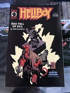 Hellboy Box Of Evil #1-2 Set Primera Película de Langosta Johnson 1999 Dark Horse En Muy Muy Nuevo M - Imagen 1 de 11