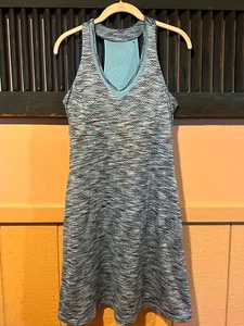 MPG Athletic Dress Womens Small Teal Racerback Pockets Built In Sports Bra - Picture 1 of 9