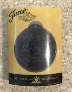 NIB Retired Fiesta Cobalt Blue Christmas #761 Ornament 75 Anniversary USA - Picture 1 of 6