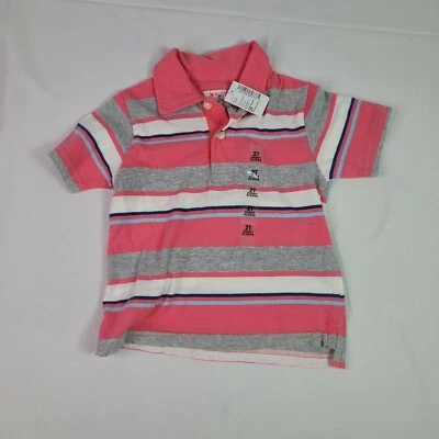 Children Place Boys Short Sleeve T-shirt Pink - Image 1 of 4