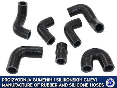 Replacement silicone hoses kit for marine engine YANMAR 4JH, 1986-2000 year. - Image 1 of 2