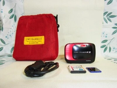 FUJIFILM FinePix Z37, 3x,2.7in,10MP,Black&Red,Excellent from JAPAN Fujifilm USED - Image 1 of 4