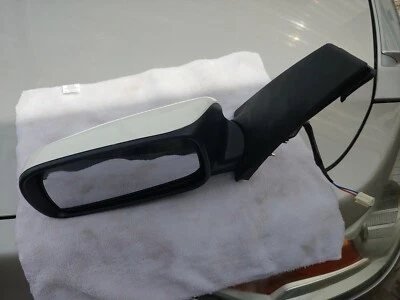 NEW WHITE Mirror Fits 2004-2009 TOYOTA PRIUS Drivers Left-Power-NonHeated - Image 1 of 4