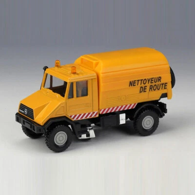 1/43 Unimog Kehrmaschine Müllwagen Modellauto Zink Legierung Spielzeug Fahrzeug - Bild 1 von 3