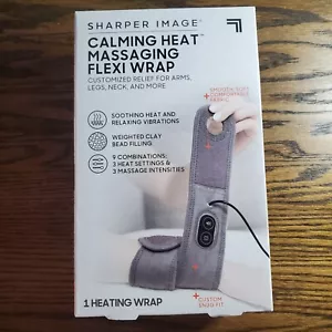 Sharper Immagine Calmante Massaggiante Termico Flexi Wrap per Braccia Gambe Collo 9ft 3 Impostazioni - Foto 1 di 6