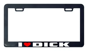 Orgullo Gay I Love Dick LGBTQ+ Diversidad Placa Marco Soporte - Imagen 1 de 3