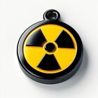 nukleares Bio-Gefahrensymbol Charm Cyber Gothic Industriestil