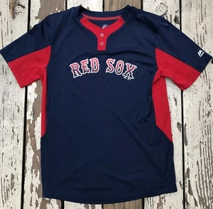 MLB Boston Red Sox Baseball • MAJESTIC THREADS • Youth JERSEY Shirt X-LARGE XL - Picture 1 of 9