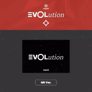 tripleS Mini Album EVOLUZIONE MUJUK QR Ver. QR Card + posta 10p + tessera fisarmonica + regalo - Foto 1 di 4