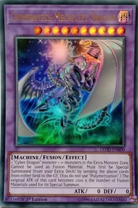 LEDD-ENB00 CHIMERATECH MEGAFLEET DRAGON ULTRA RARE 1.AUFLAGE YuGiOh KARTE - Bild 1 von 1
