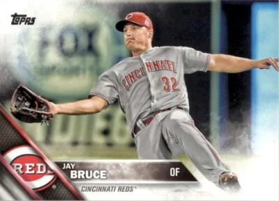2016 Topps Jay Bruce Cincinnati Reds #199 Baseball Card - Image 1 of 2