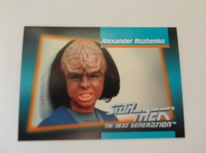 Impel Star Trek: The Next Generation "ALEXANDER ROZHENKO" #020 Trading Card