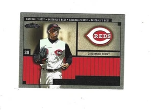 Fleer Showcase Baseball's Best #16 2002 Ken Griffey Jr. Cincinnati Rods - Imagen 1 de 1