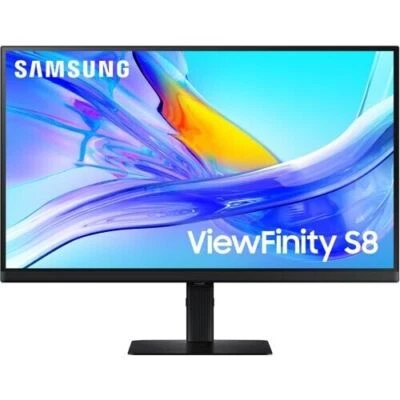 Samsung S27D806UAN 27" S80D 4K UHD HDR10 Monitor Ergo 3840x2160 DP HDI- USB KVM - Image 1 of 2