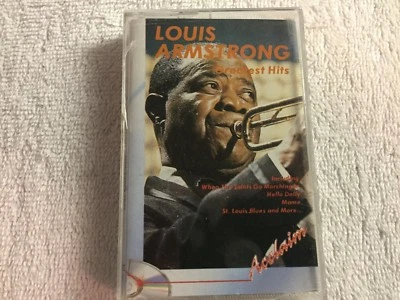 Louis Armstrong - Greatest Hits - Cassette Tape - 1991 Tring International    #A - Image 1 of 3