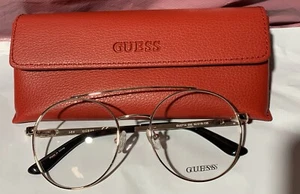 Guess Women's Eyeglasses GU2714 032 Gold Aviator 52mm Demo Lens - Picture 1 of 7
