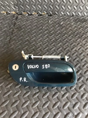 Volvo S80 2.5 Tdi 2001-2005 Anno Rhd Anteriore Destro Porta Esterno Maniglia Blu Foto 1 de 4