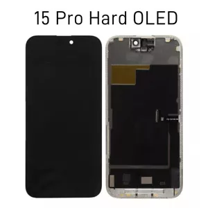 Conjunto de repuesto de digitalizador de pantalla táctil OLED dura para iPhone 15 Pro - Imagen 1 de 8