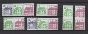 Berlin ZD W75 - W78, 611, 615 je c/d postfrisch, ** #p582 - Picture 1 of 1