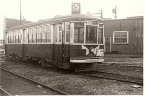 5B900G RP 1950ish BC ELECTRIC RAILROAD CAR #373 ' RICH-HAST ' SIGN - Picture 1 of 1