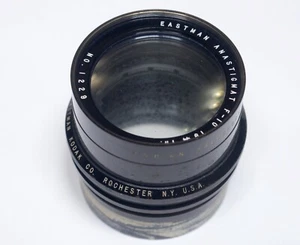 WIE BESEHEN Eastman KODAK Anastigmat F-10 19 Zoll Vintage Großformat Objektiv - Bild 1 von 3
