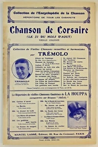 Musikpartitur Lied Wort KORSARENLIED (31. August) - Bild 1 von 1