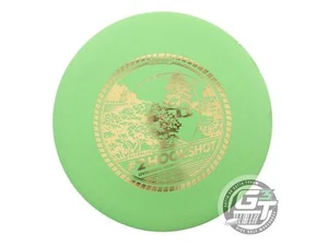 NEW Lightning SureGrip #2 Hookshot 169g Lime Gold Foil Fairway Driver Golf Disc - Picture 1 of 1