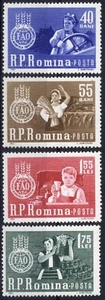 Romania 1963  TRACTOR CAMPAIGN AGAINST HUNGER MNH, OG y - Picture 1 of 1