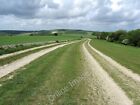 Photo 12x8 Dual Carriageway on Sutton Down Upwaltham The South Downs Way a c2011