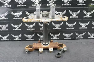 1999 97-03 HONDA XR70R OEM FRONT FORKS LOWER UPPER TRIPLE TREE STEM BAR CLAMP - Picture 1 of 10