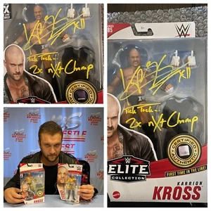 AUTOGRAPHED KARRION KROSS ELITE FIGURE - Picture 1 of 3