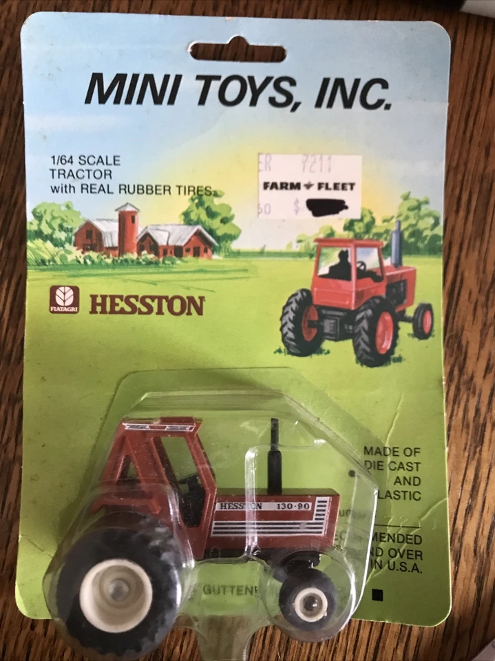 Mini Toys Inc 1/64 Hesston 130-90 with duals - Image 1 of 1