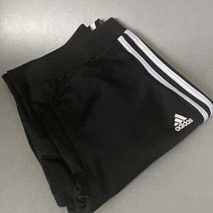 Girls' ADIDAS black joggers size XL 16 - Picture 1 of 7