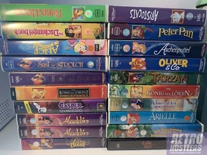 VHS Videokassetten Disney Hologramm Sammlung Konvolut 20 Stück - Bild 1 von 19