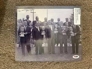 Sammy Baugh - Autographed 8x10 HOF Induction Photo - Tristar Authenticated - Picture 1 of 3