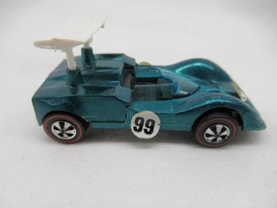 Mattel Chaparral 2G 1968 Hot Wheels Red Line vintage verde metálico limpio Foto 1 de 4