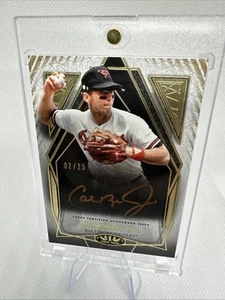 2022 Topps Tier One Cal Ripken Jr Auto /25 HOF Baltimore Orioles Numbered 2/25! - Picture 1 of 2